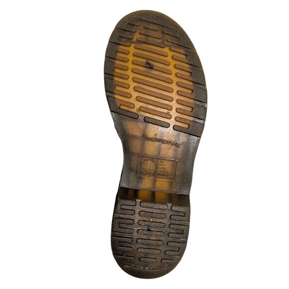 Dr. Martens Size 8 Women's White Floral Boho Combat Boots Pascal Fairy Grunge - Picture 11 of 16